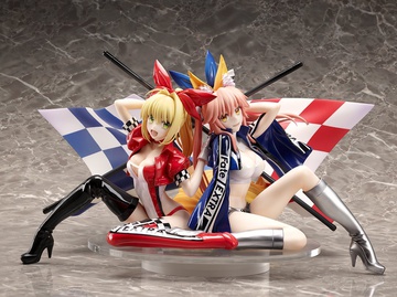 Caster EXTRA, Saber EXTRA (Nero Claudius & Tamamo no Mae TYPE-MOON Racing), Fate/Stay Night, TYPE-MOON Racing, Stronger, Pre-Painted, 1/7